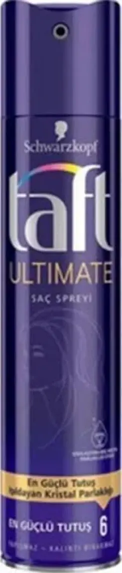 Taft Ultımate Sprey 250 Ml 1 Adet Kalıcı Tutuş Saç Spreyi