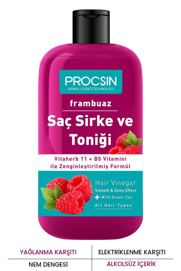 Yağ Dengeleyici Frambuazlı Saç Sirke Ve Toniği 250 ml