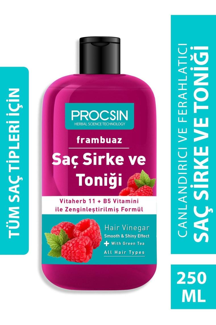 Yağ Dengeleyici Frambuazlı Saç Sirke Ve Toniği 250 ml