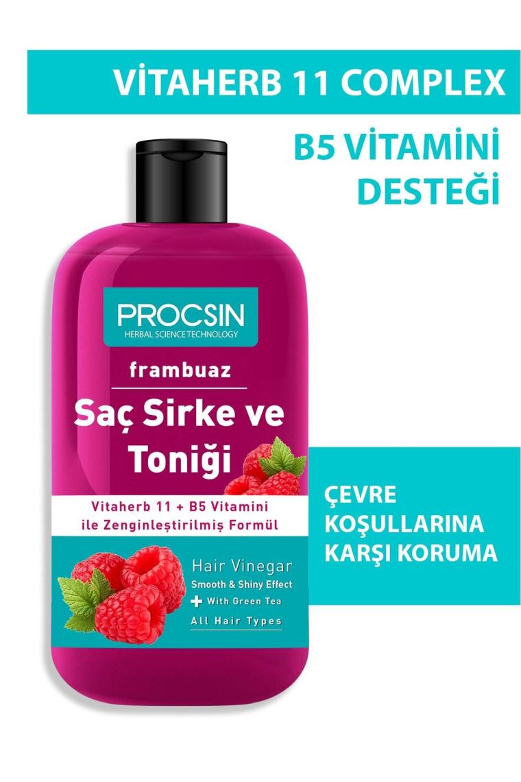 Yağ Dengeleyici Frambuazlı Saç Sirke Ve Toniği 250 ml