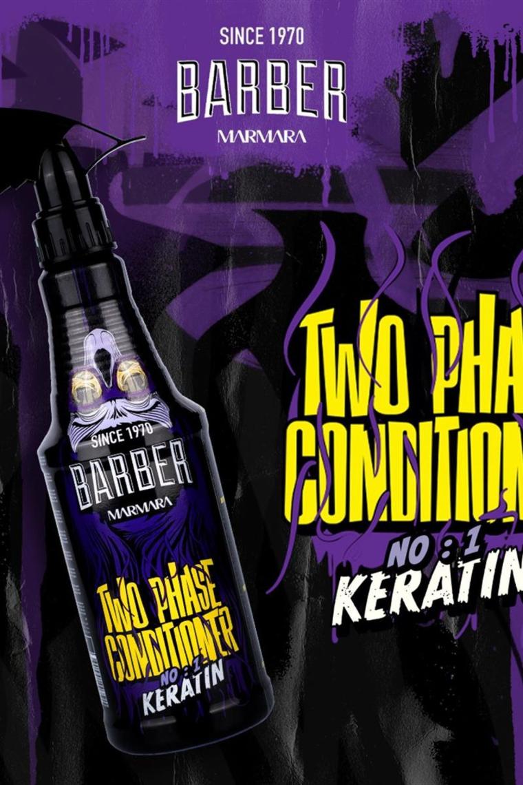 Barber Marmara Keratin No.1 Çift Fazlı Fön Suyu 500 ml