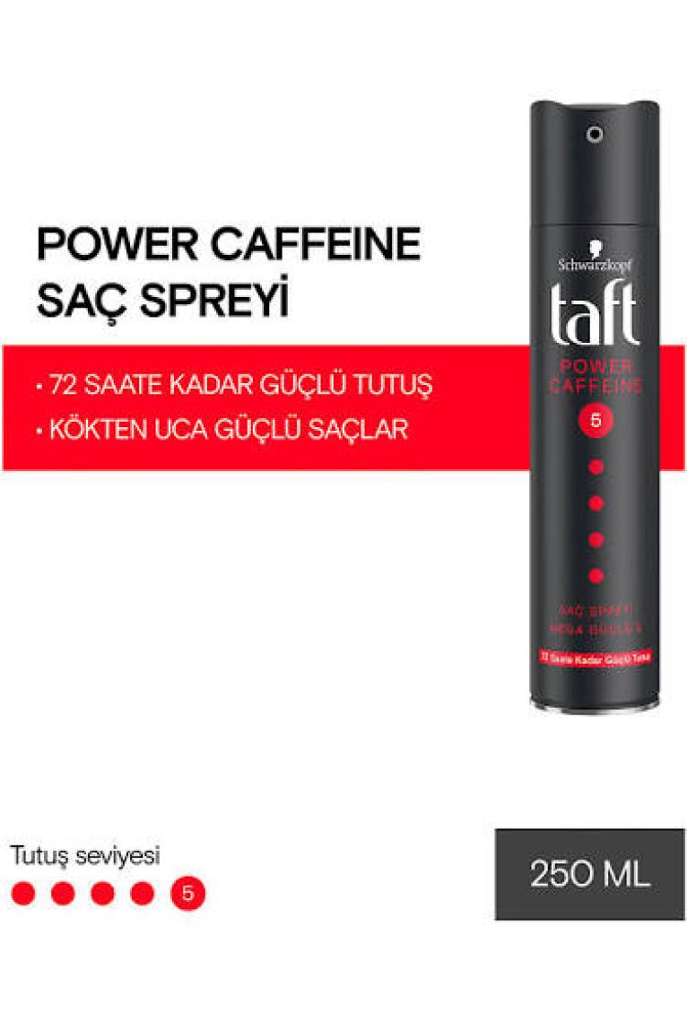 Taft Saç Spreyi Power 250 ml. Cafein