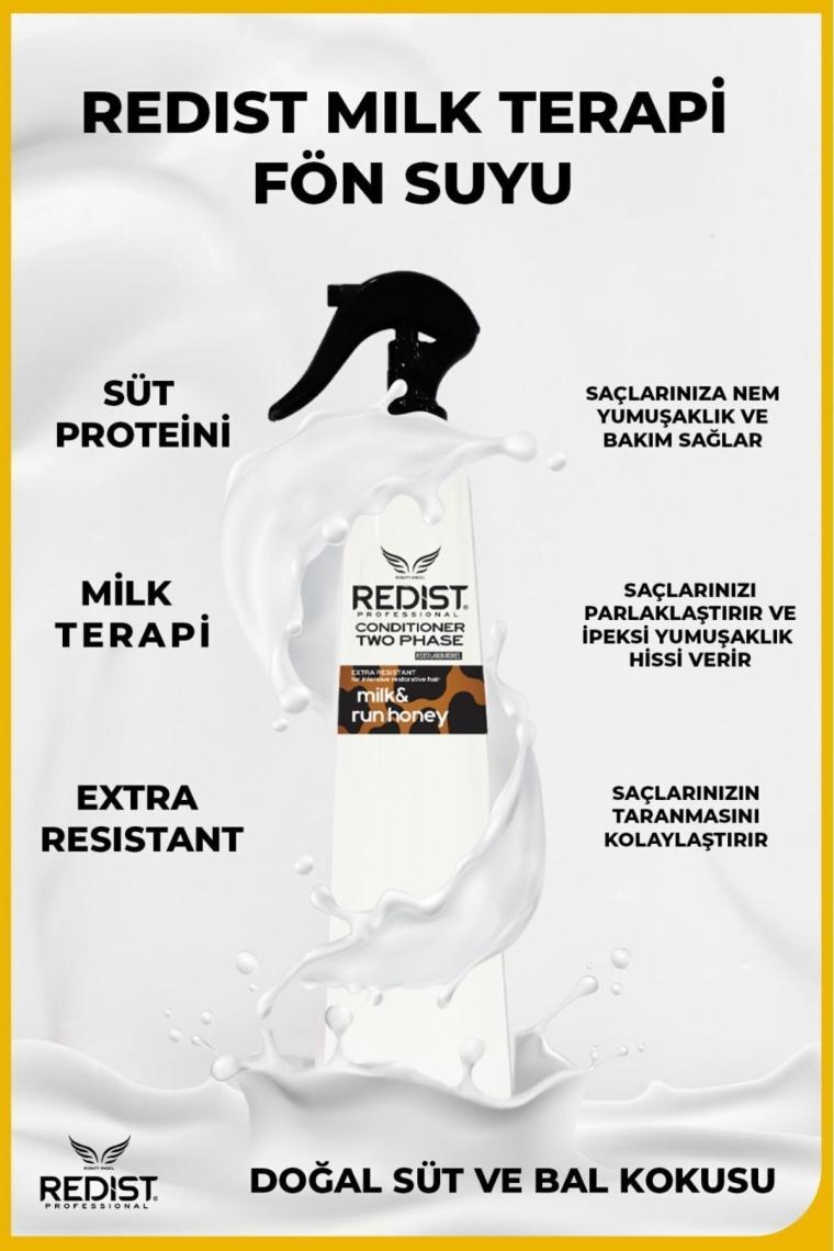 Redist Fön Suyu Milk Honey 400Ml.