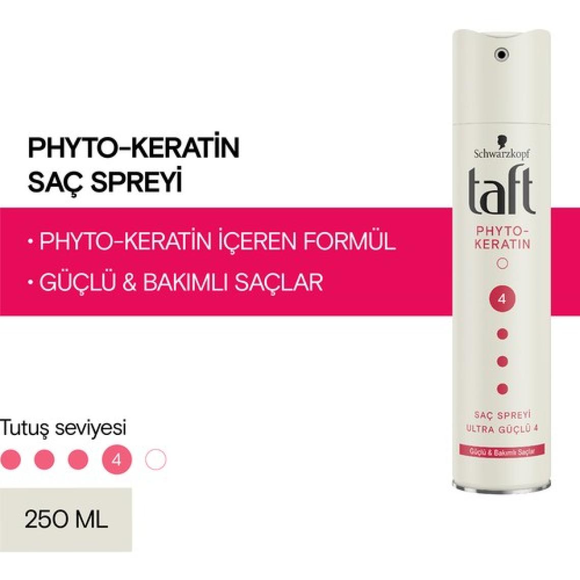 Taft Keratin Sprey 250 Ml 1 Adet Phyto Keratin Saç Spreyi