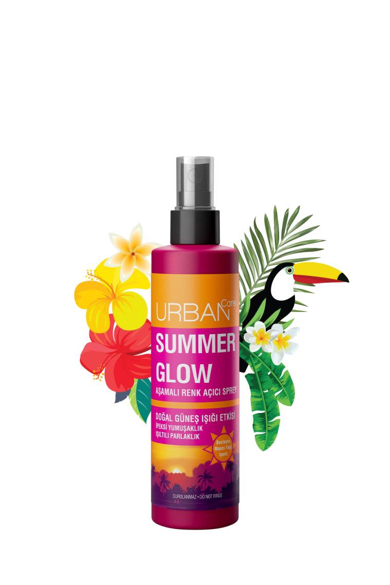 Summer Glow Aşamalı Kalıcı Renk Açıcı Saç Spreyi - 150 ml