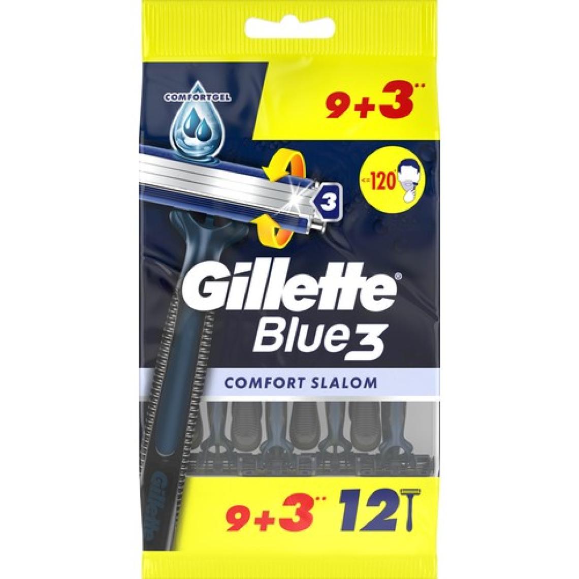 Gillette Blue3 Slalom Kullan At Tıraş Bıçağı 12'li