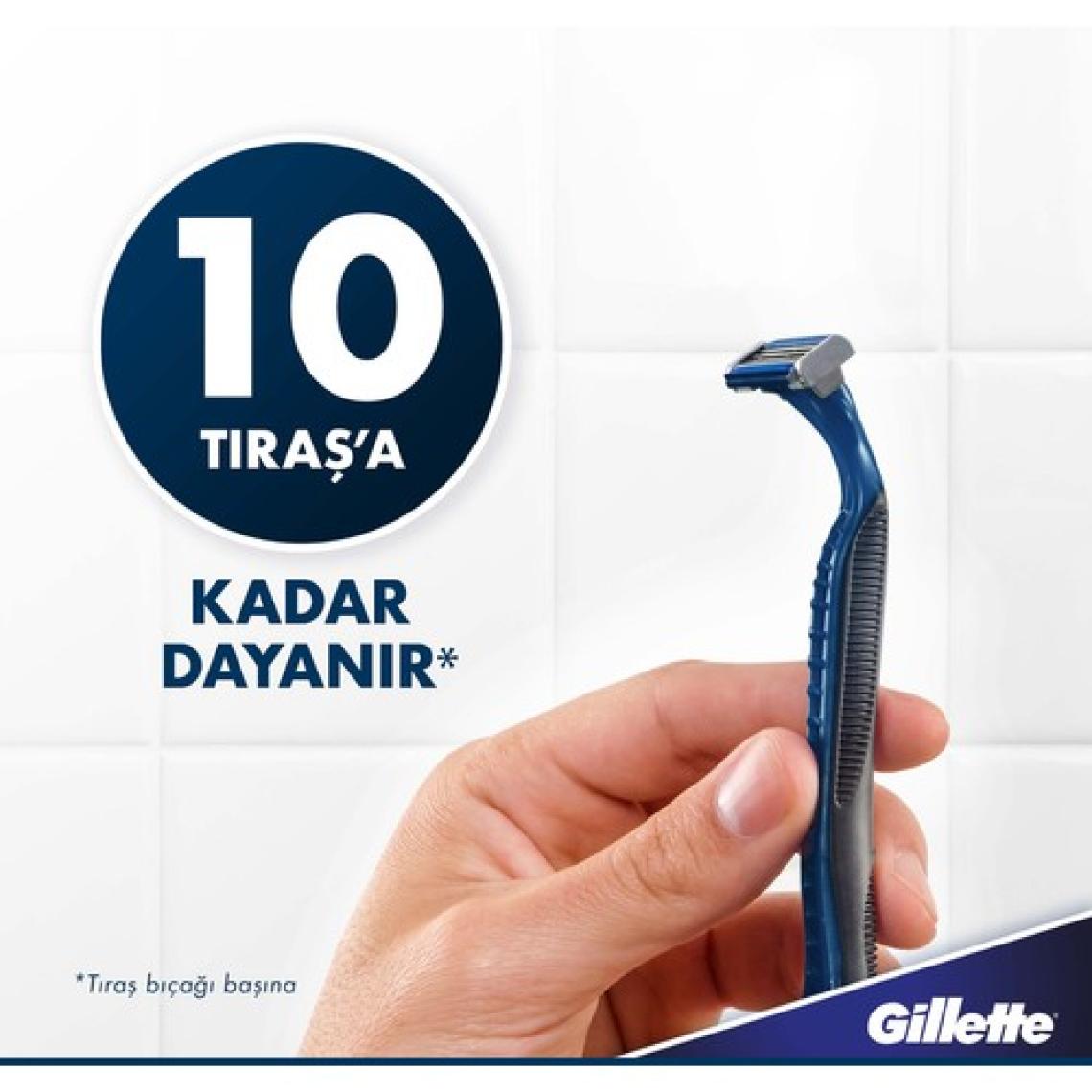 Gillette Blue3 Slalom Kullan At Tıraş Bıçağı 12'li