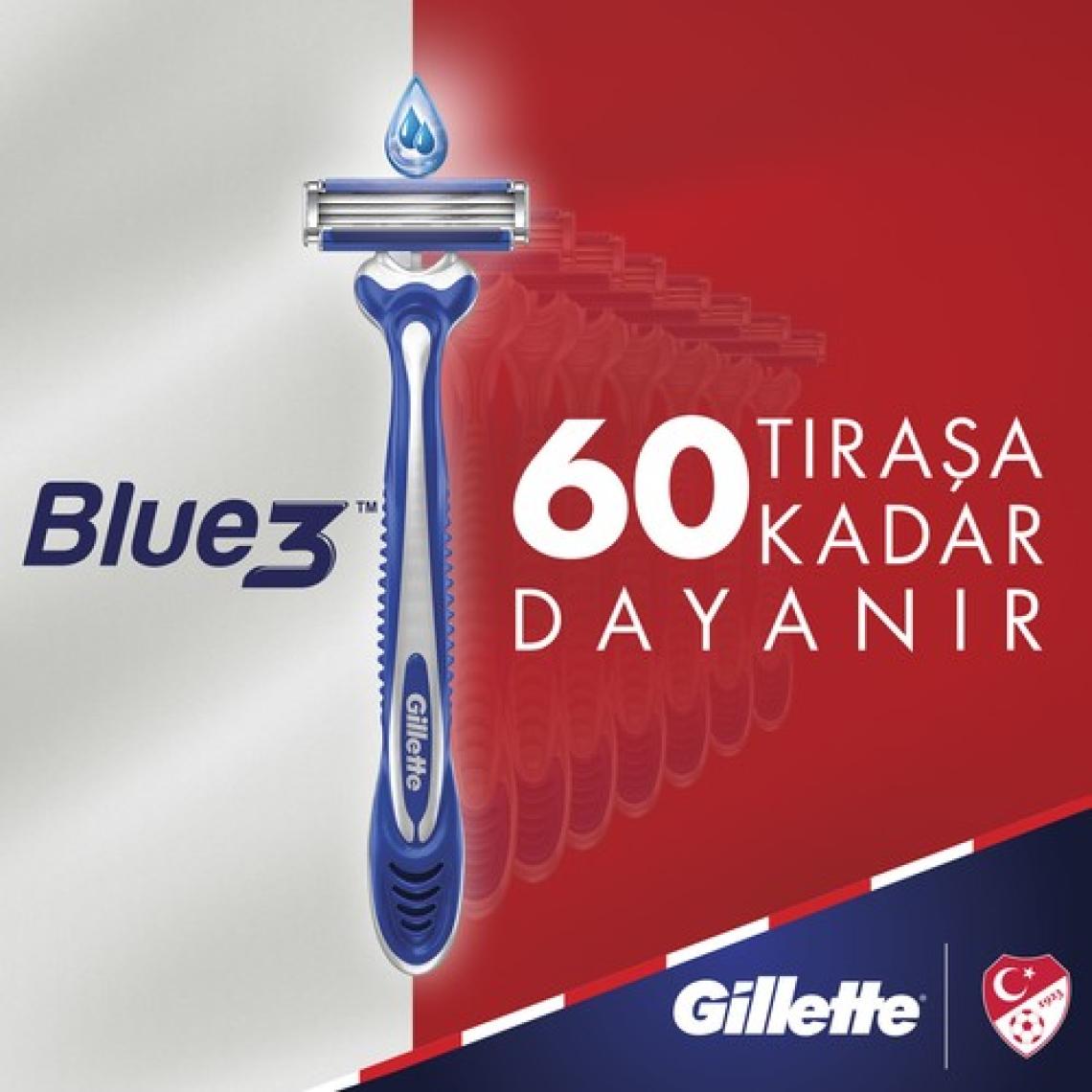 Gillette Blue3 6'lı Kullan At Tıraş Bıçağı