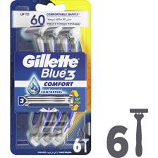 Gillette Blue3 6'lı Kullan At Tıraş Bıçağı