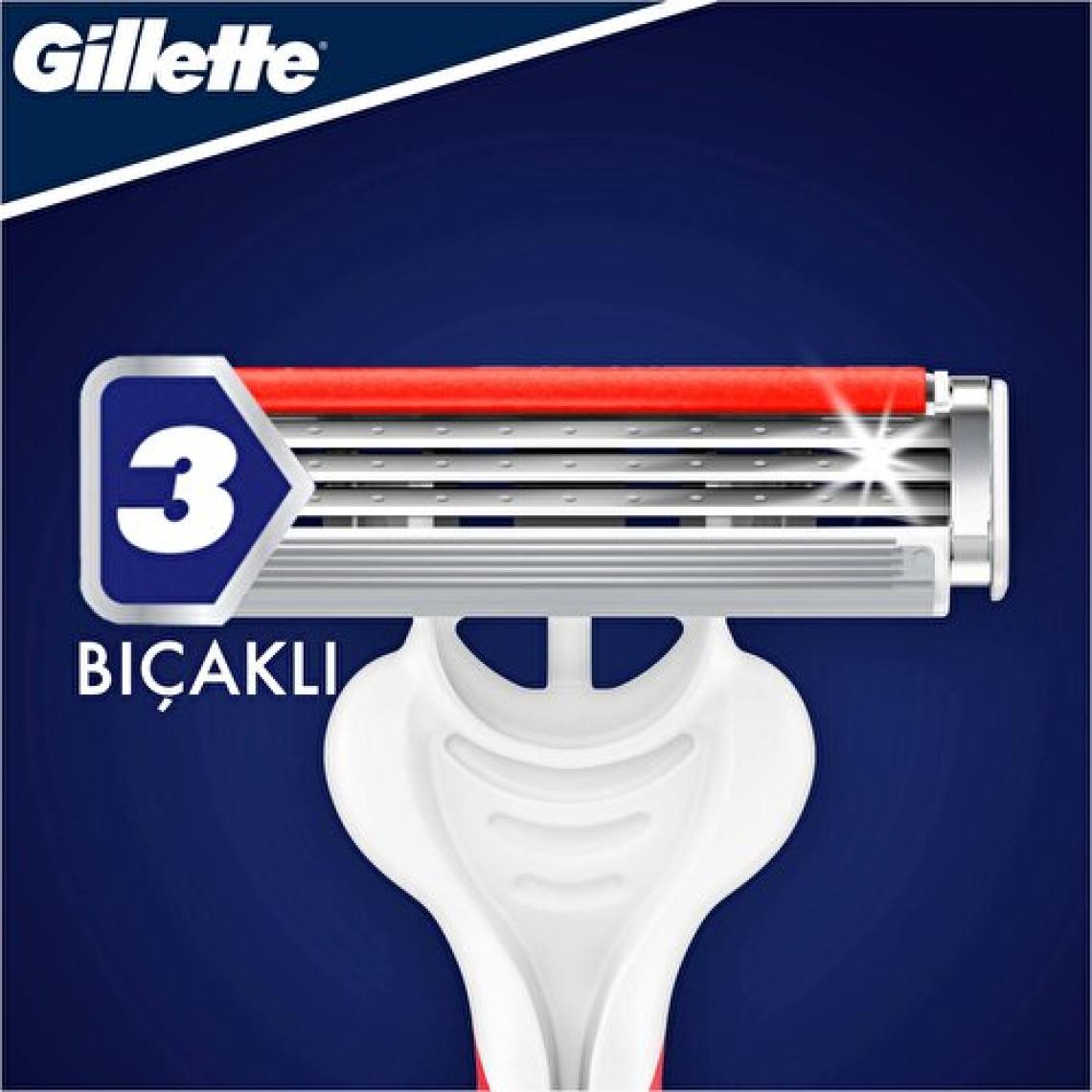 Gillette Blue3 Milli Takım Özel Seri Kullan At 6'lı Tıraş Bıçağı