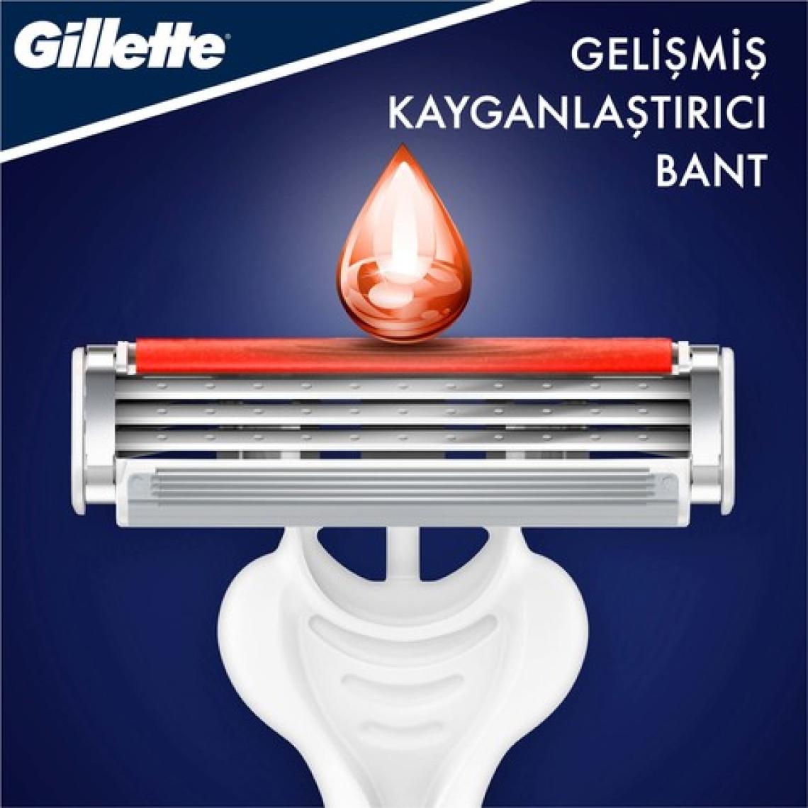 Gillette Blue3 Milli Takım Özel Seri Kullan At 6'lı Tıraş Bıçağı