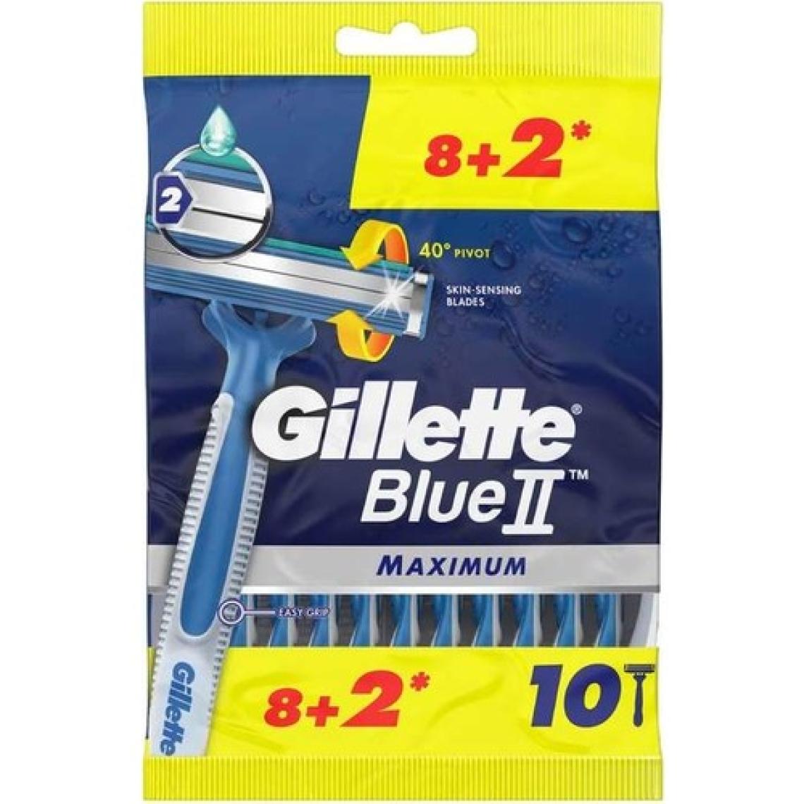 Gillette Blue II Maximum Kullan At 10'lu Poşet Tıraş Bıçağı