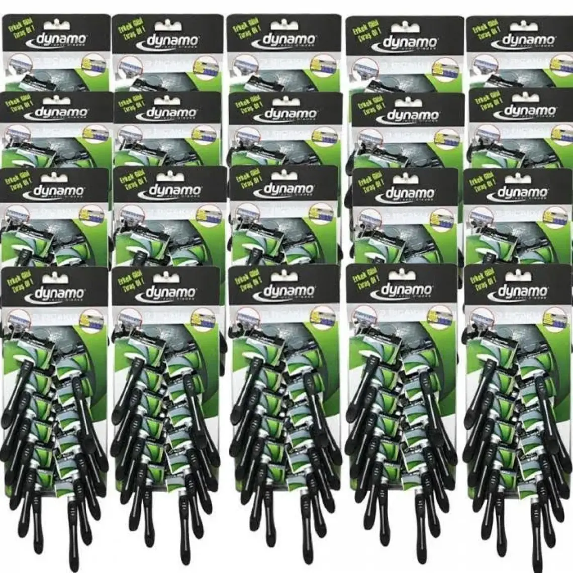 Dynamo 3 Bıçaklı Erkek Tıraş Bıçağı ( Kartela bıçak 12 adet)