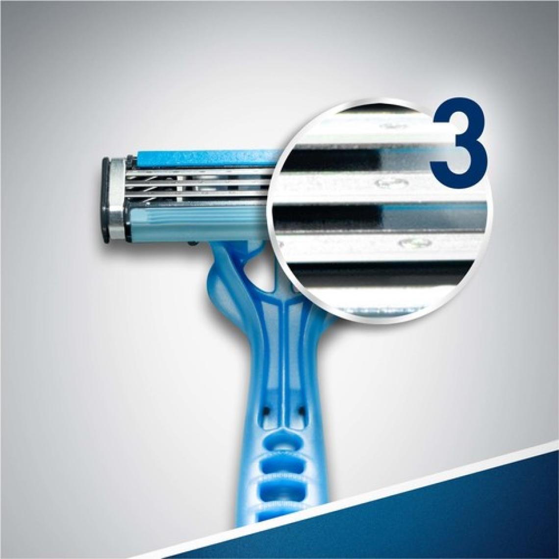 Gillette Blue3 Erkekler İçin Tek Kullanımlık Tıraş Bıçağı - 12'li Paket