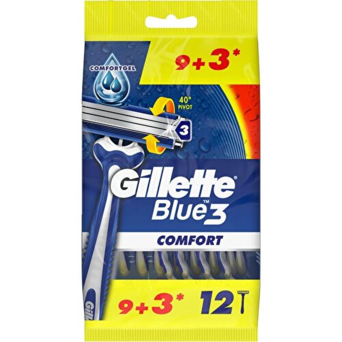 Gillette Blue3 Comfort Kullan At 9+3 12'li Tıraş Bıçağı