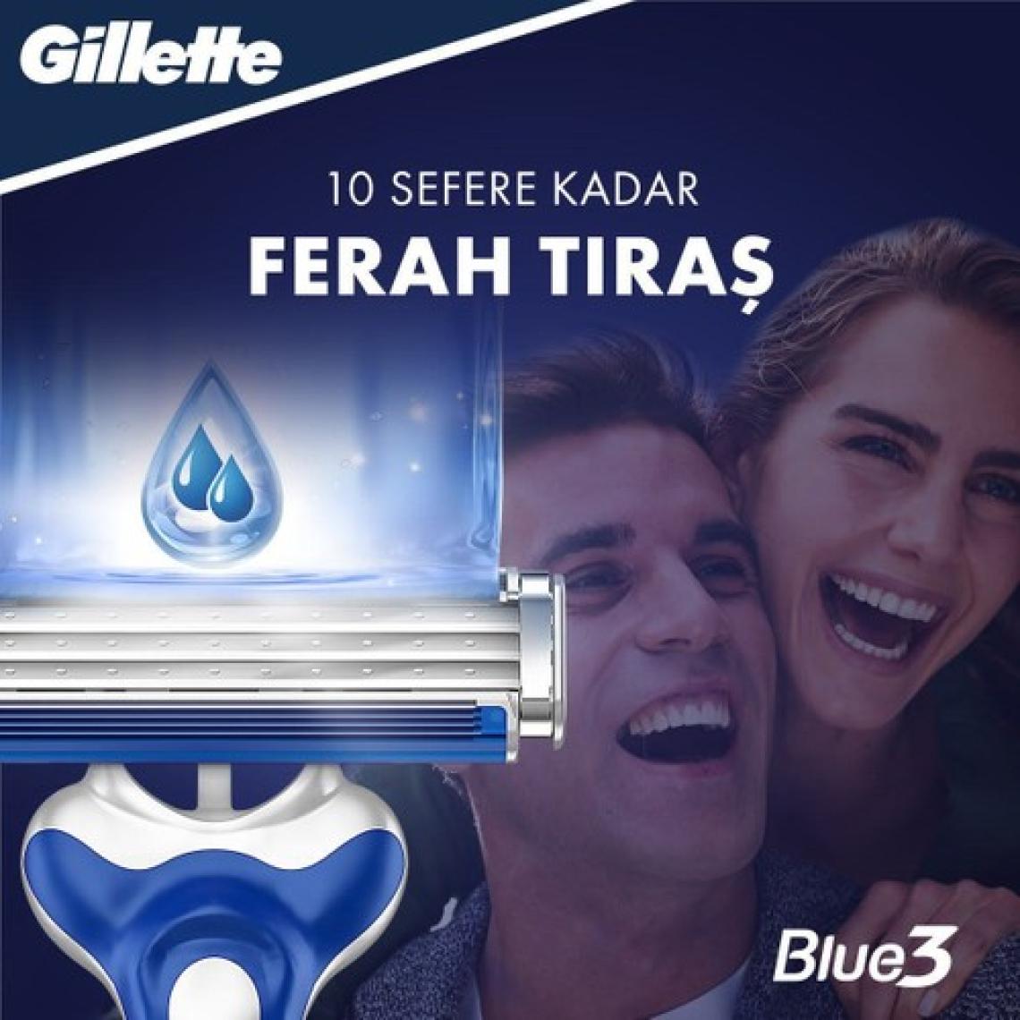 Gillette Blue3 Comfort Kullan At 9+3 12'li Tıraş Bıçağı