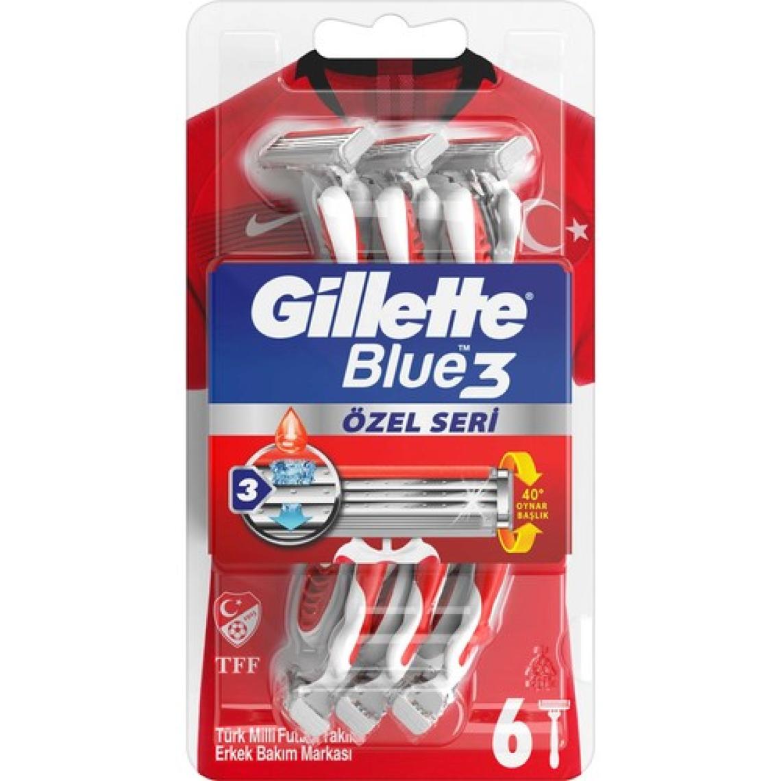 Gillette Blue3 Pride 6'lı Kullan At Tıraş Bıçağ