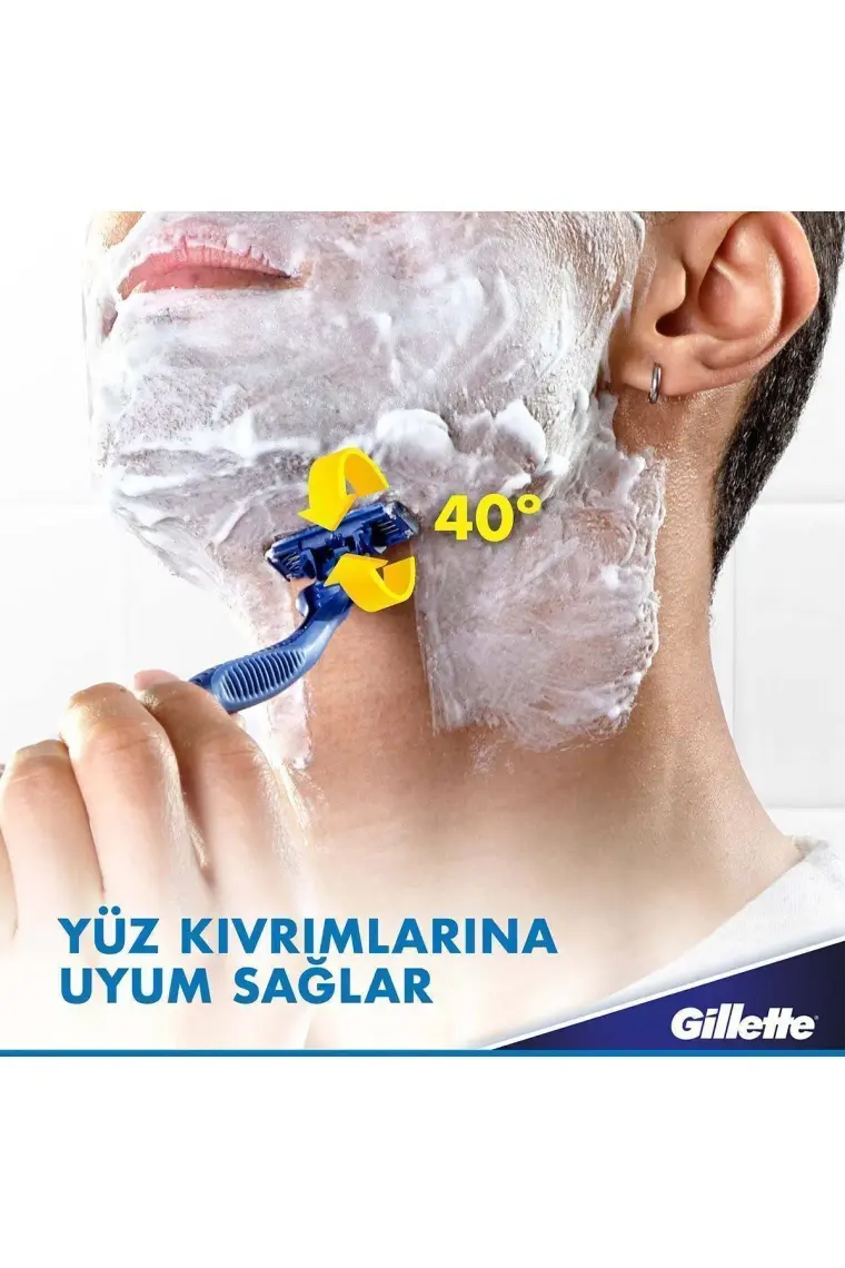 Gillette Blue3 Comfort Kullan At Tıraş Bıçağı 9+3 Adet