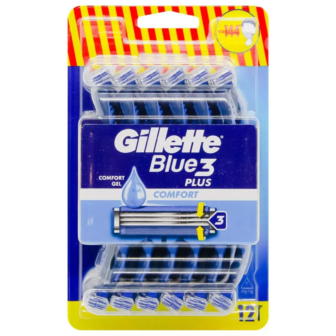 Gillette Blue3 Comfort Kullan At Tıraş Bıçağı 9+3 Adet