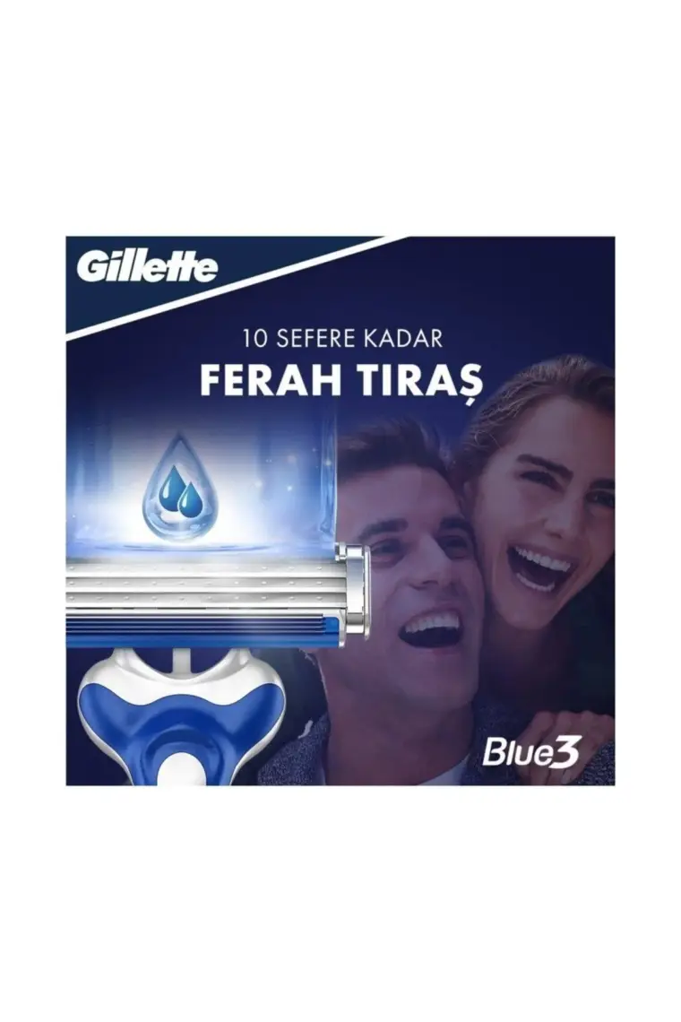Gillette Blue3 Comfort Kullan At Tıraş Bıçağı 9+3 Adet