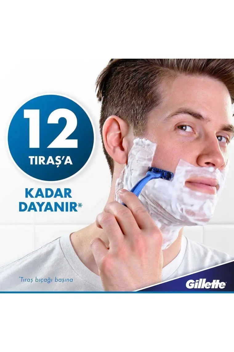 Gillette Blue3 Comfort Kullan At Tıraş Bıçağı 9+3 Adet
