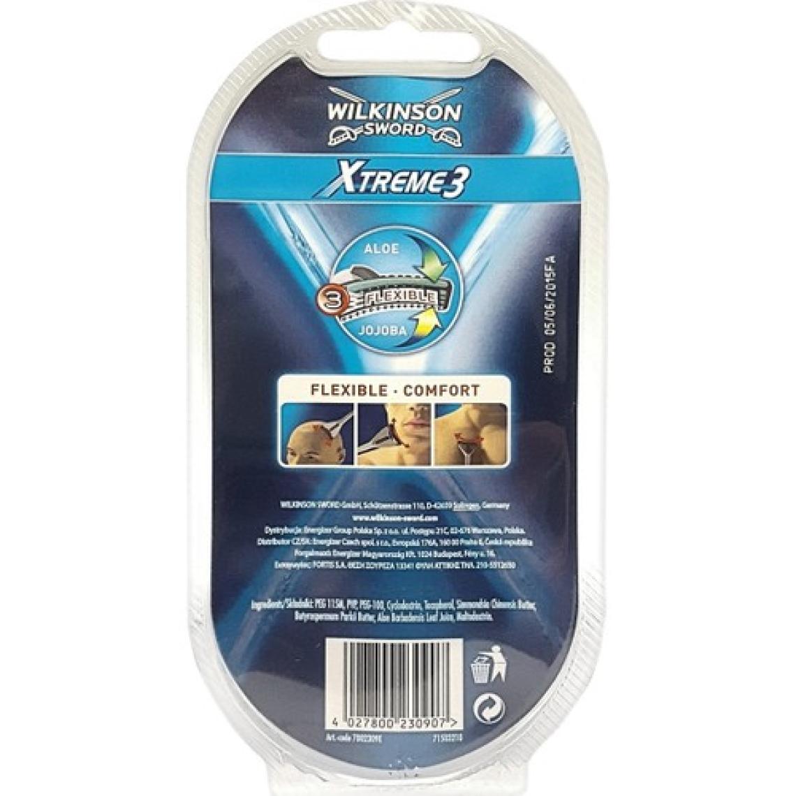 Wilkinson Sword Xtreme 3 - Oynar Başlıklı Sistem Tıraş Bıçağı 5 Adet