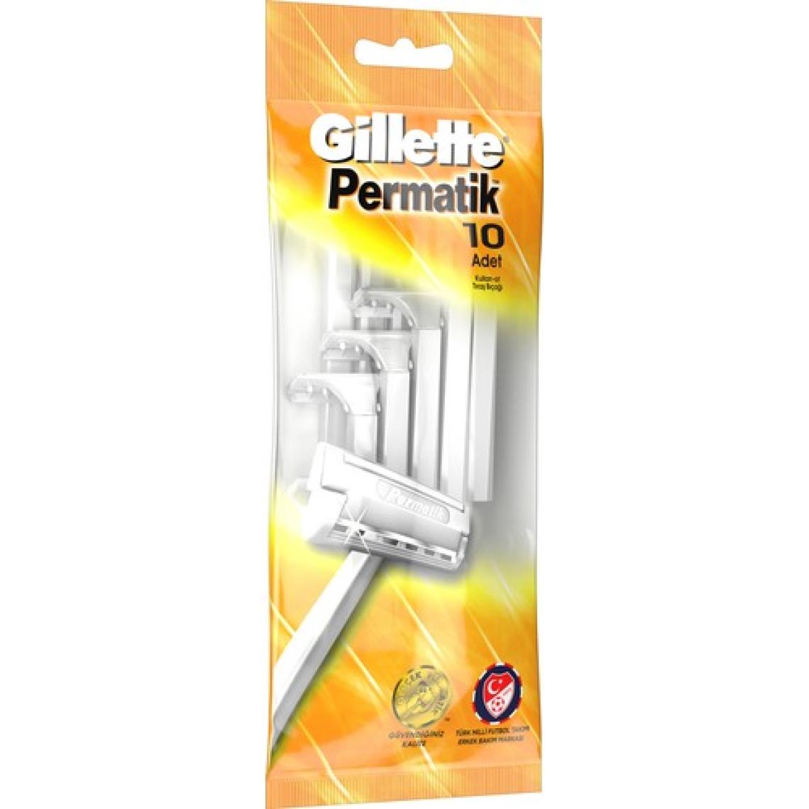 Gillette Permatik Kullan At 10'lu Tıraş Bıçağı