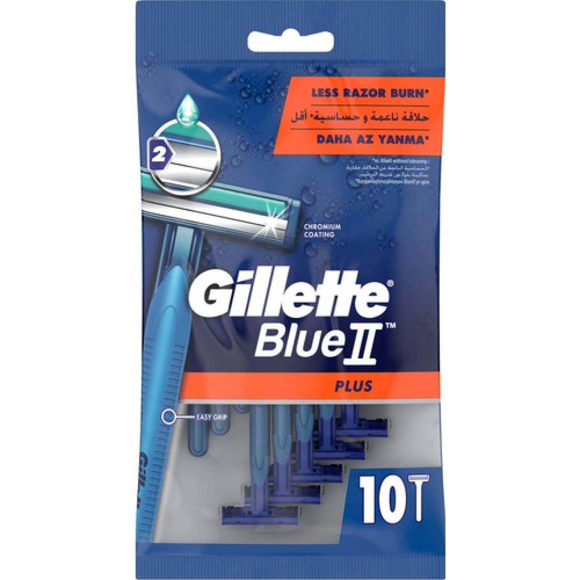 Gillette Blue2 10'lu Plus Kullan At Tıraş Bıçağı