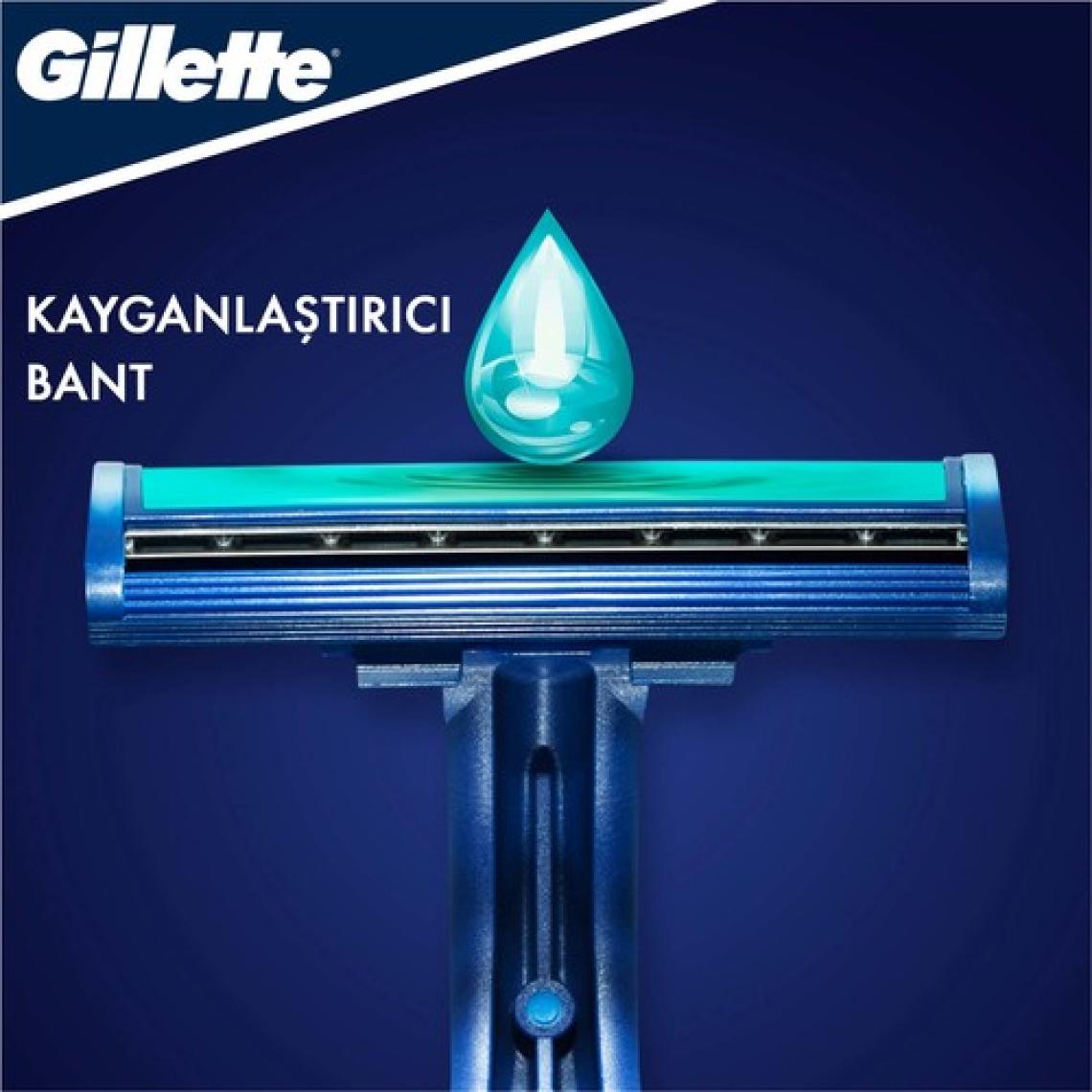 Gillette Blue2 10'lu Plus Kullan At Tıraş Bıçağı
