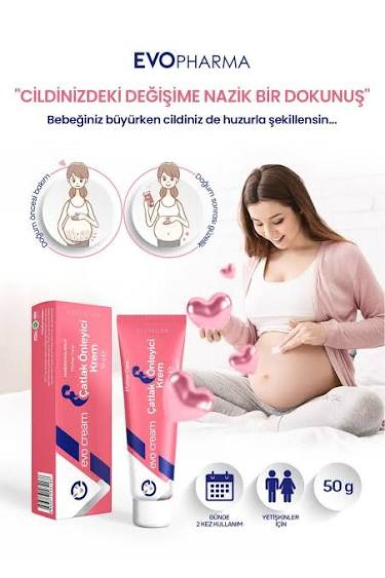 Evo Cream Mother Care Çatlak Önleyici Krem 50G