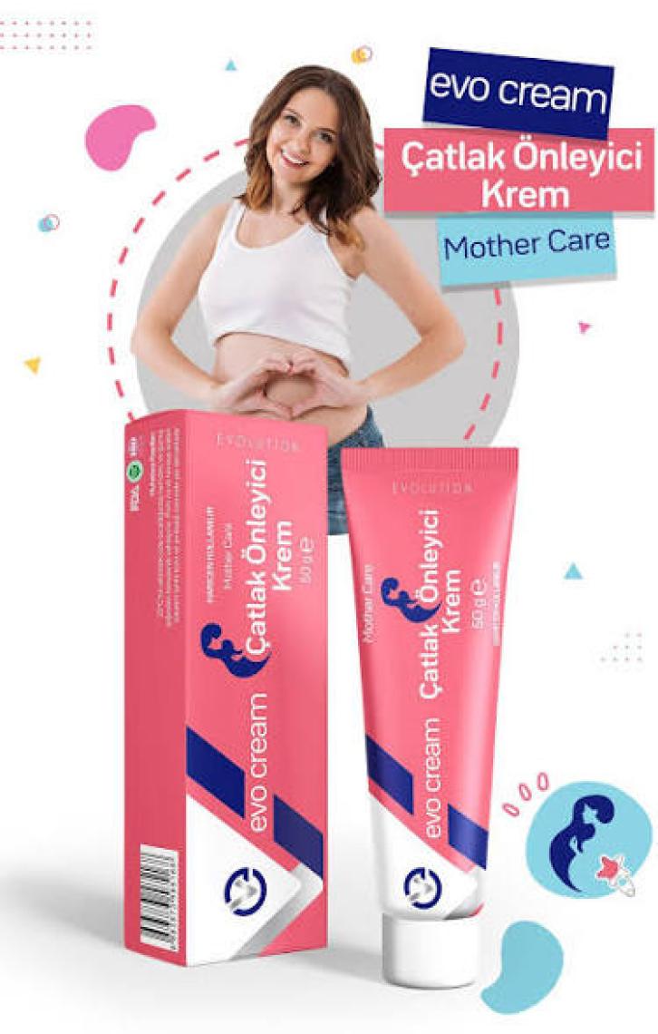 Evo Cream Mother Care Çatlak Önleyici Krem 50G