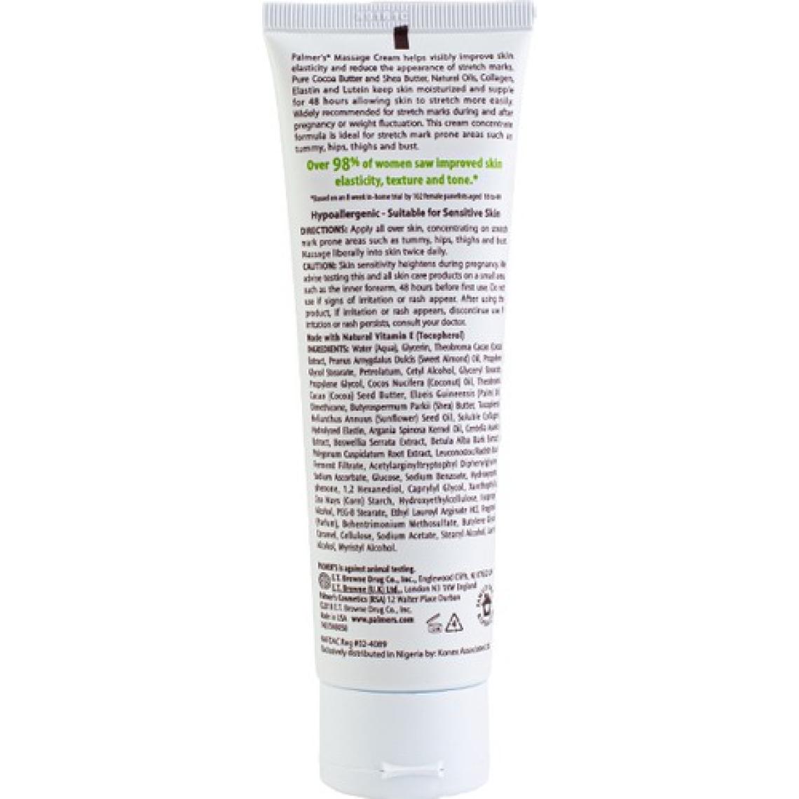 Palmer's Massage Cream For Strech Marks 125 G   Gerginligi Önleyen, Çatlaklara Karsi Masaj Kremi