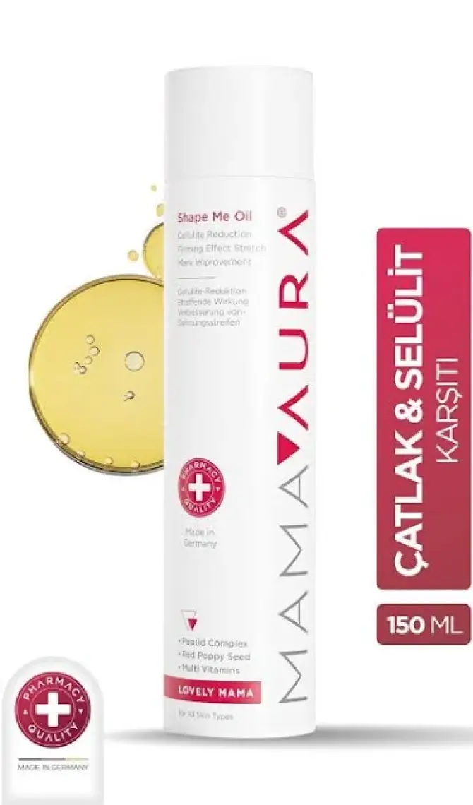 Mamaaura Çatlak ve Selülit Karşıtı  Yağ - Shape Me Oil 150 ml