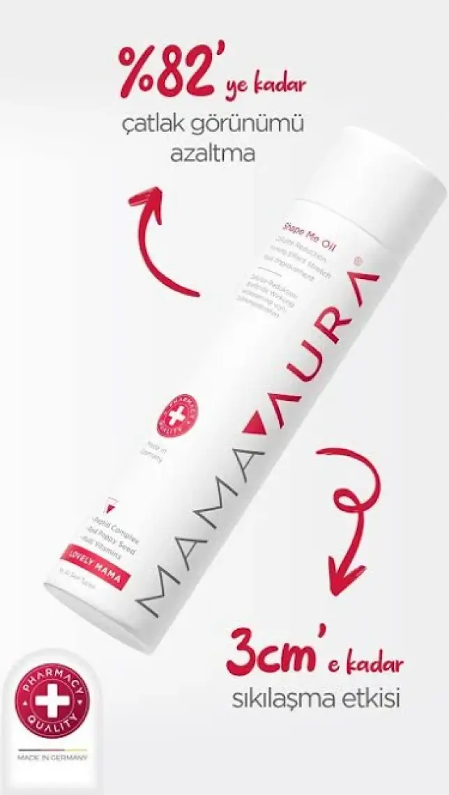 Mamaaura Çatlak ve Selülit Karşıtı  Yağ - Shape Me Oil 150 ml