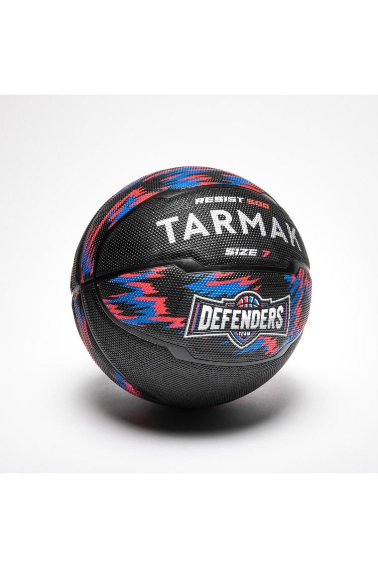 7 Numara Tarmak Erkek Basketbol Topu - 7 Numara - Siyah / Kırmızı / Mavi - R500 Siyah Pompa dahil d