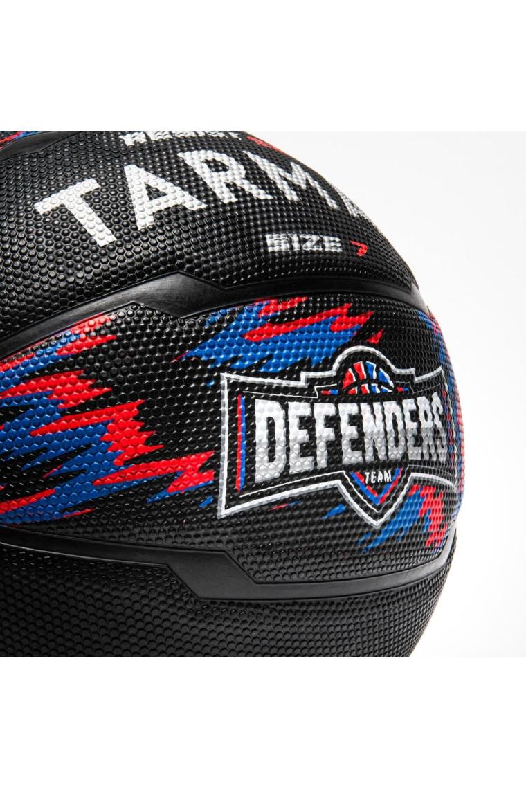 7 Numara Tarmak Erkek Basketbol Topu - 7 Numara - Siyah / Kırmızı / Mavi - R500 Siyah Pompa dahil d