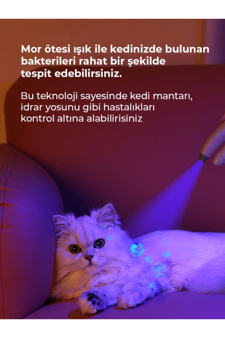 Kedi Tırnak Makası, Lazer Işını ile Tırnak İçi Damarlarını Görme, UV Işını İle Bakterileri Görme
