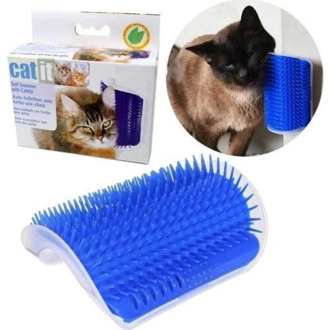 Neler Geldi Neler Kedi Kaşınma Tırmalama ve Sürtünme Aparatı Kedi Masaj Fırçası Monte Edilebilir Model Nane Hediyeli