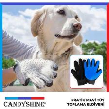 CandyShine Kedi Köpek Tüy Toplama Tarama Eldiveni