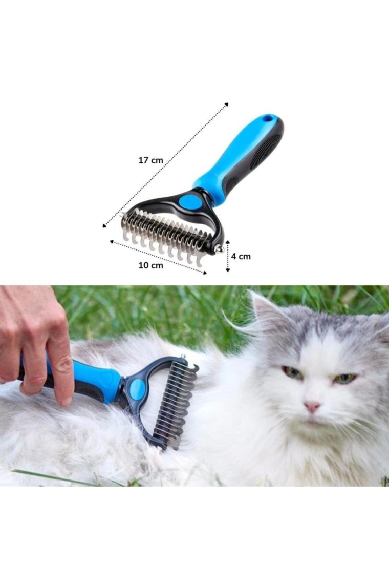 5DM Kıtık Açıcı Metal Kedi Köpek Tarağı