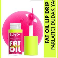 NYX Fat Oil Lip Drip Parlatıcı Dudak Yağı Supermodel