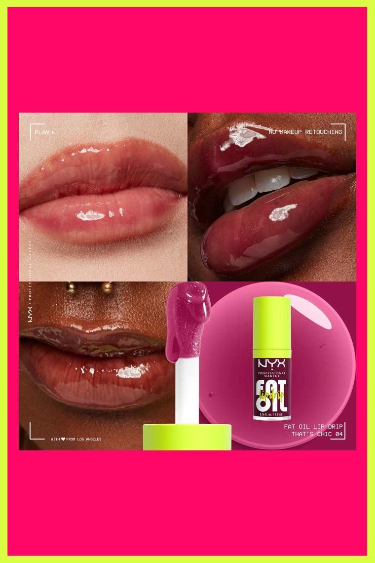 Nyx Professional Makeup Fat Oil Lip Drip Parlatıcı Dudak Yağı - Thats Chic