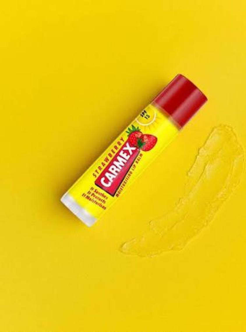Carmex Stıck Dudak Balmı Çilek SPF15 4.25G