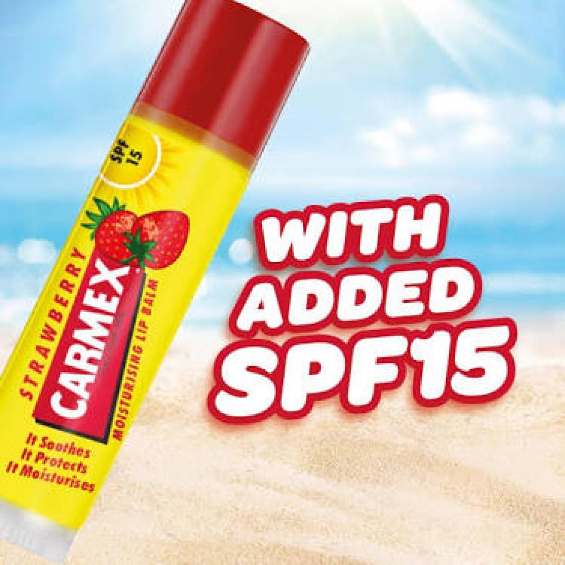 Carmex Stıck Dudak Balmı Çilek SPF15 4.25G
