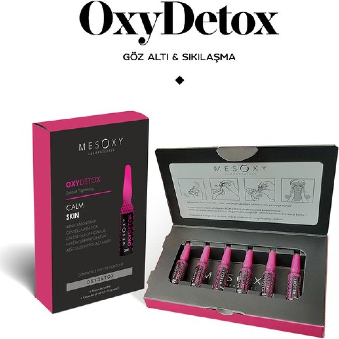 Mesoxy Oxydetox Göz Altı Serum 2 Ml X 6 Ampul