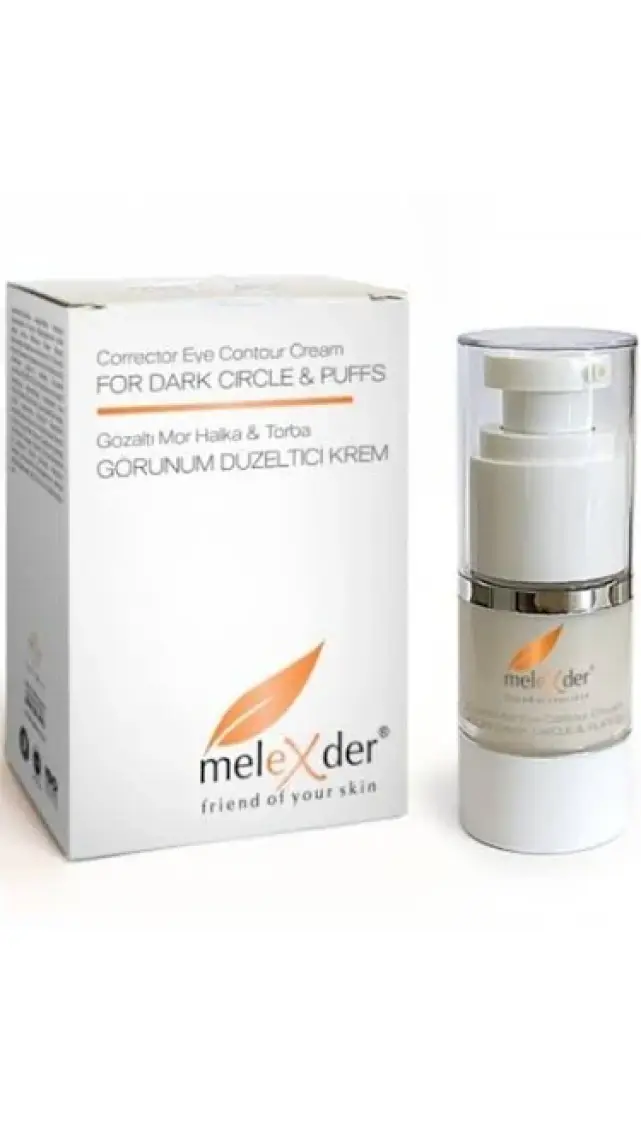 Melexder Gözaltı Mor Hakla & Torba Görünüm Düzeltici Krem