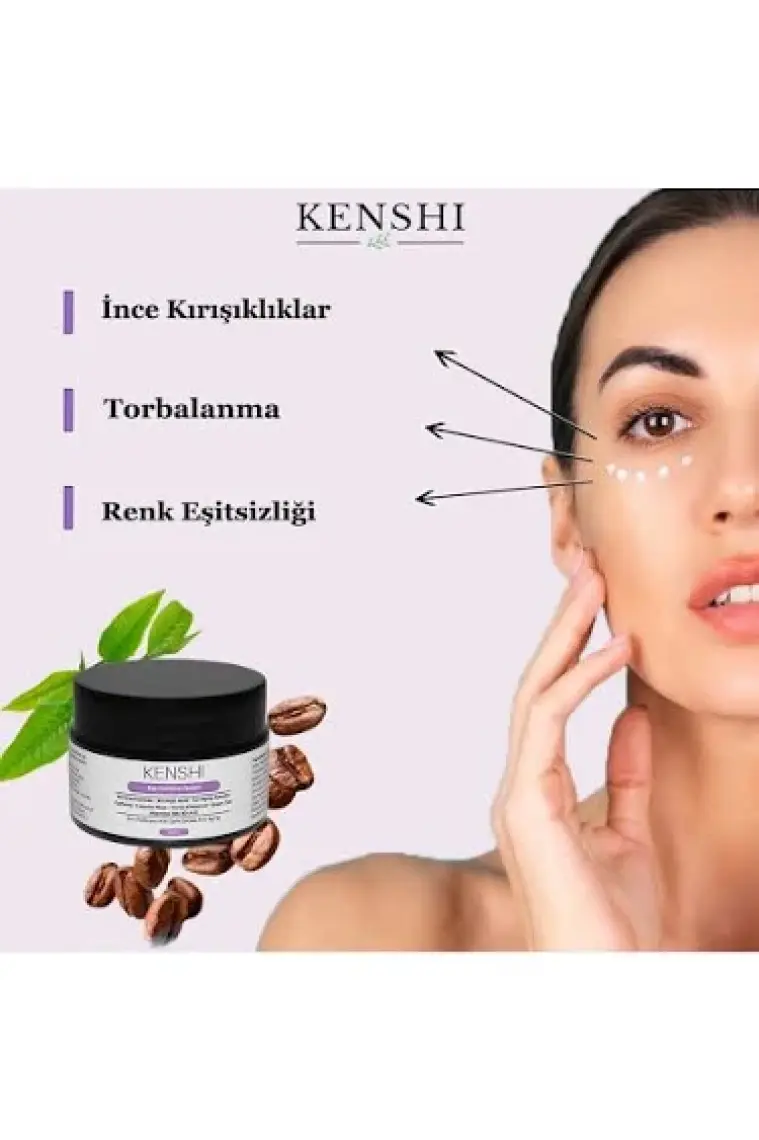 Kenshi Göz Çevresi Bakım Kremi - Morluk & Torbalanma Karşıtı 30 ml