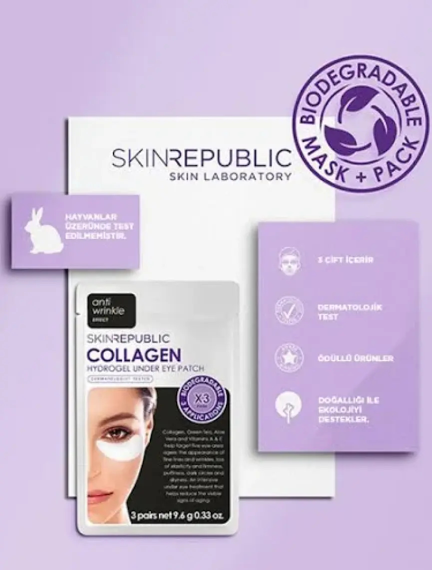 Skin Republic Collagen Göz Altı Maskesi