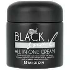 Mizon Black Snail All In One Cream - Siyah Salyangoz Siyah Bitki Ekstreli Premium Bakım Kremi