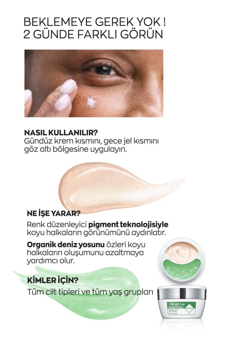 Avon Anew Clinical Koyu Halka Görünümünü Düzgünleştiren Göz Altı Kremi 20 Ml.